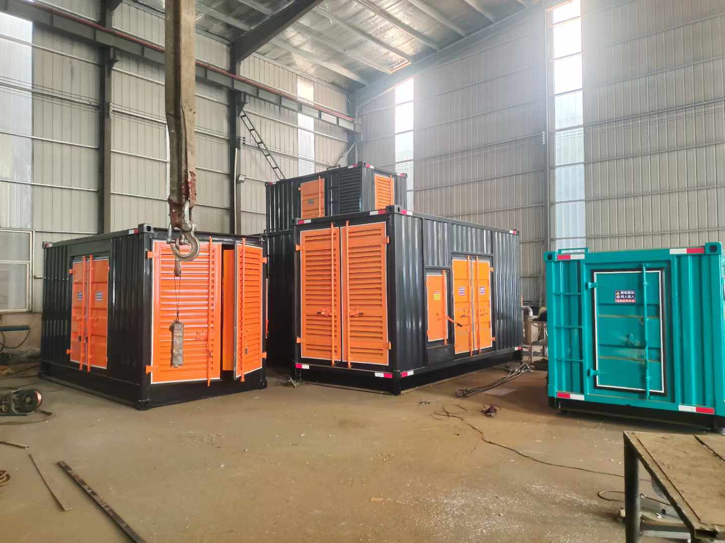 威海500kw柴油发电机组可以带动多少功率设备？